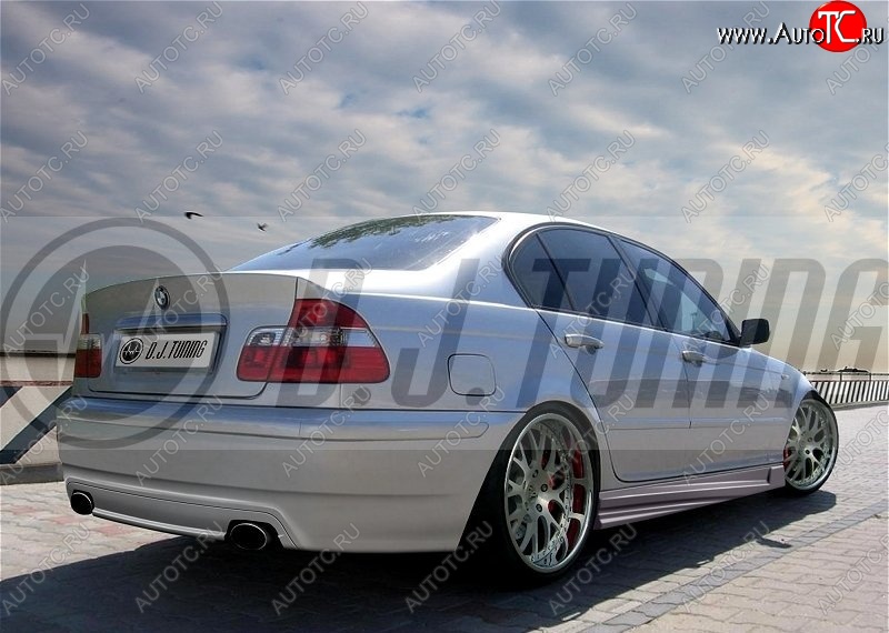 25 899 р. Задний бампер D.J. BMW 3 серия E46 седан дорестайлинг (1998-2001)  с доставкой в г. Москва