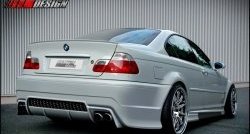 25 899 р. Задний бампер Maxton BMW 3 серия E46 седан дорестайлинг (1998-2001)  с доставкой в г. Москва. Увеличить фотографию 1