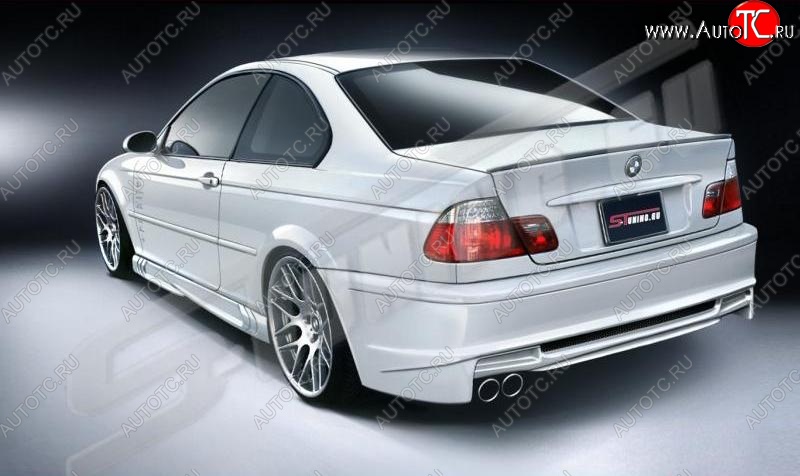 25 899 р. Задний бампер ST2 BMW 3 серия E46 седан дорестайлинг (1998-2001)  с доставкой в г. Москва