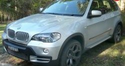 27 649 р. Пластиковый капот Stok BMW X5 E70 дорестайлинг (2006-2010) (Неокрашенный)  с доставкой в г. Москва. Увеличить фотографию 2