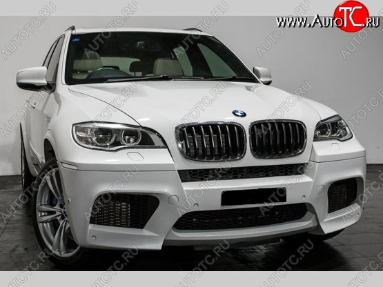 22 499 р. Передний бампер X5M STYLE BMW X5 E70 дорестайлинг (2006-2010) (Неокрашенный)  с доставкой в г. Москва