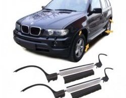 81 749 р. Пороги CT v2 BMW X5 E70 дорестайлинг (2006-2010)  с доставкой в г. Москва. Увеличить фотографию 3