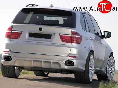 17 299 р. Задний бампер Hartge Style BMW X5 E70 дорестайлинг (2006-2010) (Неокрашенный)  с доставкой в г. Москва