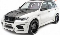 32 249 р. Пластиковый капот Hamman Style BMW X6 E71 дорестайлинг (2008-2012) (Неокрашенный)  с доставкой в г. Москва. Увеличить фотографию 2