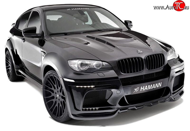 32 249 р. Пластиковый капот Hamman Style BMW X6 E71 дорестайлинг (2008-2012) (Неокрашенный)  с доставкой в г. Москва