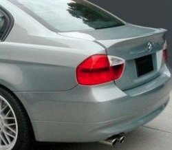 4 999 р. Лип спойлер M-Tech BMW 3 серия E90 седан дорестайлинг (2004-2008) (Неокрашенный)  с доставкой в г. Москва. Увеличить фотографию 2