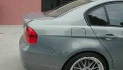 4 999 р. Лип спойлер M-Tech  BMW 3 серия  E90 (2004-2008) седан дорестайлинг (Неокрашенный)  с доставкой в г. Москва. Увеличить фотографию 1