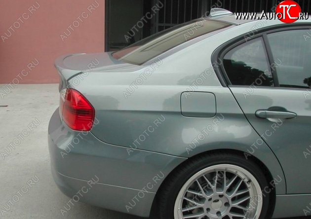 4 999 р. Лип спойлер M-Tech BMW 3 серия E90 седан дорестайлинг (2004-2008) (Неокрашенный)  с доставкой в г. Москва