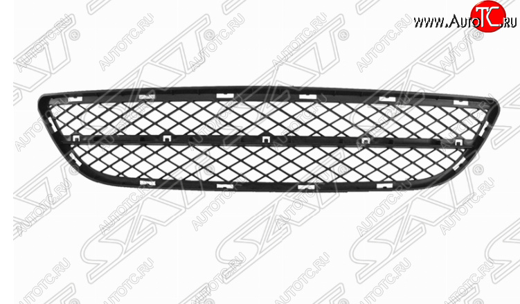 429 р. Решетка в передний бампер SAT (центральная часть) BMW 3 серия E90 седан дорестайлинг (2004-2008)  с доставкой в г. Москва