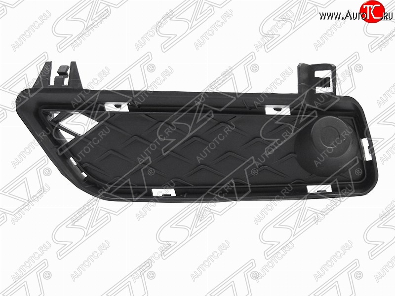 719 р. Левая заглушка ПТФ в бампер SAT (с отверстием под сонар)  BMW X3  F25 (2010-2014) дорестайлинг  с доставкой в г. Москва