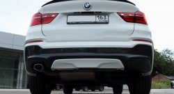 8 799 р. Лип спойлер BS BMW X4 F26 (2014-2018) (Неокрашенный)  с доставкой в г. Москва. Увеличить фотографию 2