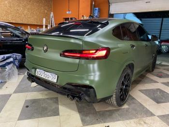 6 999 р. Лип спойлер X4M  BMW X4  G02 (2018-2021) дорестайлинг (без окраски)  с доставкой в г. Москва. Увеличить фотографию 5