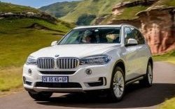 5 449 р. Накладка на передний бампер SuvStyle BMW X5 F15 (2013-2018) (Неокрашенная)  с доставкой в г. Москва. Увеличить фотографию 2