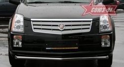 13 499 р. Защита переднего бампера одинарная Souz-96 (d60) Cadillac SRX (2004-2009)  с доставкой в г. Москва. Увеличить фотографию 2