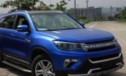 10 999 р. Накладка на передний бампер CT Changan CS75 дорестайлинг (2013-2017) (Неокрашенная)  с доставкой в г. Москва. Увеличить фотографию 2