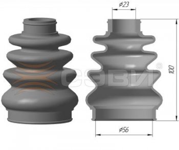 Чехол внутренний (пыльник шруса) SEVI Эксперт Chevrolet Evanda (2004-2006)