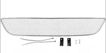 Сетка в воздухозаборник бампера Arbori (10 мм) Chevrolet Aveo T300 хэтчбек (2011-2015) ()