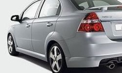 5 099 р. Пороги накладки CT v2 Chevrolet Aveo T250 седан рестайлинг (2006-2011) (Неокрашенные)  с доставкой в г. Москва. Увеличить фотографию 2