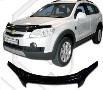 Дефлектор капота CA-Plastic Chevrolet (Шевролет) Captiva (Каптива) (2006-2011)  дорестайлинг