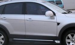 13 999 р. Пороги CT v2  Chevrolet Captiva (2006-2011)  дорестайлинг  с доставкой в г. Москва. Увеличить фотографию 1