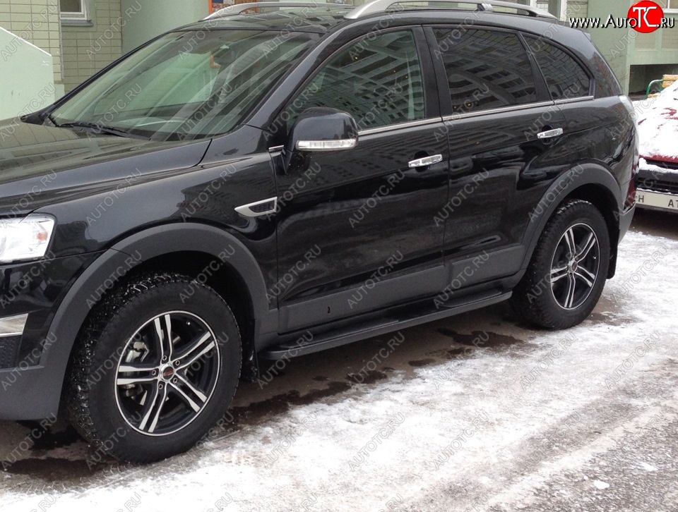 12 999 р. Пороги Sport Chevrolet Captiva  дорестайлинг (2006-2011)  с доставкой в г. Москва