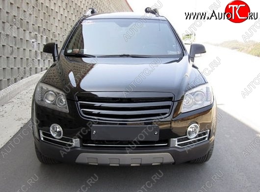 5 999 р. Решётка радиатора CT  Chevrolet Captiva (2006-2011)  дорестайлинг (Неокрашенная)  с доставкой в г. Москва