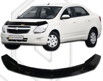 Дефлектор капота CA-Plastic Chevrolet Cobalt седан дорестайлинг (2011-2016)