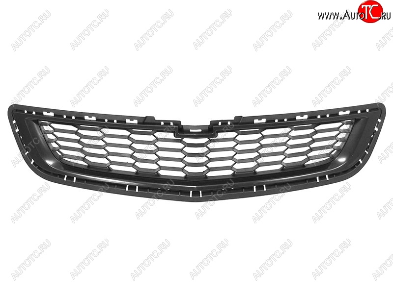 3 299 р. Решётка радиатора SAT (нижняя, черная)  Chevrolet Cobalt (2011-2016) седан дорестайлинг (Нижняя)  с доставкой в г. Москва