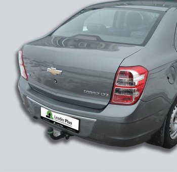 7 349 р. Фаркоп Лидер Плюс Chevrolet Cobalt седан дорестайлинг (2011-2016) (Без электропакета)  с доставкой в г. Москва. Увеличить фотографию 2