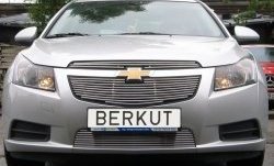 Декоративная вставка воздухозаборника Berkut Chevrolet Cruze J300 седан рестайлинг (2012-2015)