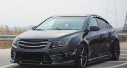 9 299 р. Передний бампер MYRIDE STYLE Chevrolet Cruze J300 седан дорестайлинг (2009-2012) (Неокрашенный)  с доставкой в г. Москва. Увеличить фотографию 2