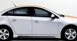 Пороги накладки Extrime Chevrolet Cruze J305 хэтчбек дорестайлинг (2009-2012)