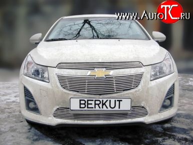 5 999 р. Декоративная вставка решетки радиатора Berkut Chevrolet Cruze J300 седан рестайлинг (2012-2015)  с доставкой в г. Москва