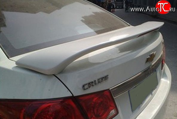 2 689 р. Спойлер M-VRS V2 Chevrolet Cruze J300 седан дорестайлинг (2009-2012) (Неокрашенный)  с доставкой в г. Москва