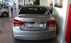 6 849 р. Спойлер LitCompany Chevrolet Cruze J300 седан дорестайлинг (2009-2012) (Неокрашенный)  с доставкой в г. Москва. Увеличить фотографию 6