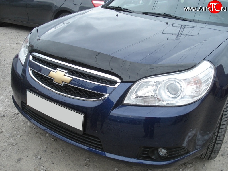 2 799 р. Дефлектор капота NovLine Chevrolet Epica V250 (2006-2012)  с доставкой в г. Москва