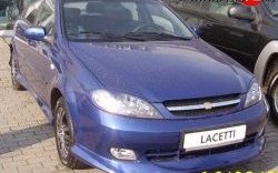 3 899 р. Накладка переднего бампера ATL  Chevrolet Lacetti  хэтчбек (2002-2013) (Неокрашенная)  с доставкой в г. Москва. Увеличить фотографию 2