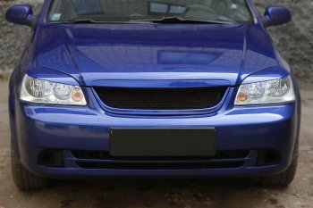 659 р. Реснички на фары KURAJ Chevrolet Lacetti седан (2002-2013) (Неокрашенные)  с доставкой в г. Москва. Увеличить фотографию 2