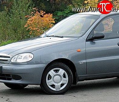 6 199 р. Переднее левое крыло Стандартное Daewoo Lanos T100 дорестайлинг, седан (1997-2002) (Окрашенное)  с доставкой в г. Москва