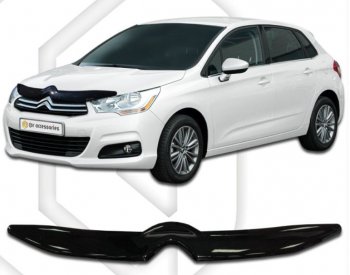 Дефлектор капота CA-Plastic CITROEN (Ситроен) C4 (С4)  B7 (2011-2018) B7 хэтчбэк 5 дв.