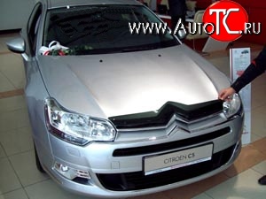 2 879 р. Дефлектор капота NovLine CITROEN C5 RD дорестайлинг, седан (2008-2017)  с доставкой в г. Москва