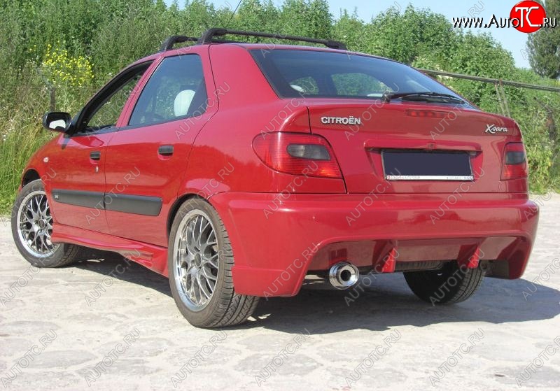 25 899 р. Задний бампер EVO 3 CITROEN Xsara N1 хэтчбэк 5 дв. дорестайлинг (1997-2000)  с доставкой в г. Москва