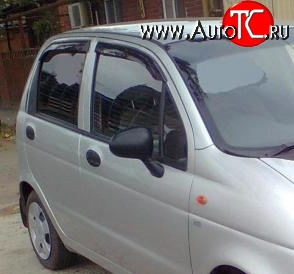 629 р. Дефлекторы окон (ветровики) Novline 4 шт Daewoo Matiz M100 дорестайлинг (1998-2000)  с доставкой в г. Москва