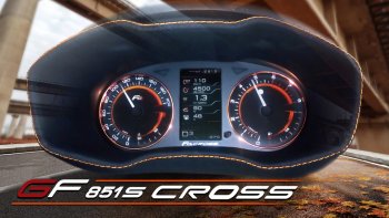 Приборная панель Ferrum GF 851 S Cross (стрелочная, тонированная)) Datsun on-DO седан дорестайлинг (2014-2019)