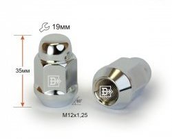 Колёсная гайка Вектор M12 1.25 Alfa Romeo 147 937A дорестайлинг, хэтчбэк 3 дв. (2000-2004) 