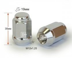 Колёсная гайка Вектор M12 1.25 Лада 2111 универсал (1998-2009) 