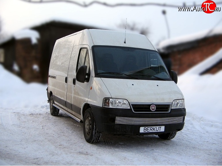 5 999 р. Декоративная вставка воздухозаборника (рестайлинг) Berkut Fiat Ducato 230 (1994-2002)  с доставкой в г. Москва