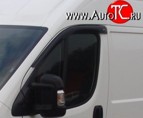 999 р. Комплект дефлекторов окон (ветровиков) 4 шт. (рестайлинг) Russtal Fiat Ducato 250 (2006-2014)  с доставкой в г. Москва