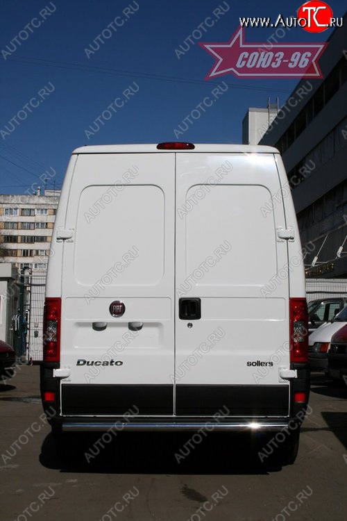 10 574 р. Защита заднего бампера Souz-96 (d42) Fiat Ducato 250 (2006-2014)  с доставкой в г. Москва