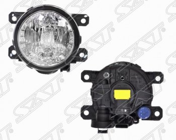 2 699 р. Противотуманная фара SAT (LH=RH)  Fiat Fullback (2016-2018), Mitsubishi ASX (2010-2020), Mitsubishi Outlander  GF (2012-2014), Mitsubishi Pajero Sport  QE (2015-2021), Renault Megane  универсал (2008-2016), Subaru Impreza  GJ (2012-2017), Subaru XV  GP/G33 (2012-2017)  с доставкой в г. Москва. Увеличить фотографию 1